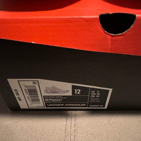 Brand new men's Under Armour Phantom Hovr sneaker. Size 12. Comes in box. - Picture 4 of 4